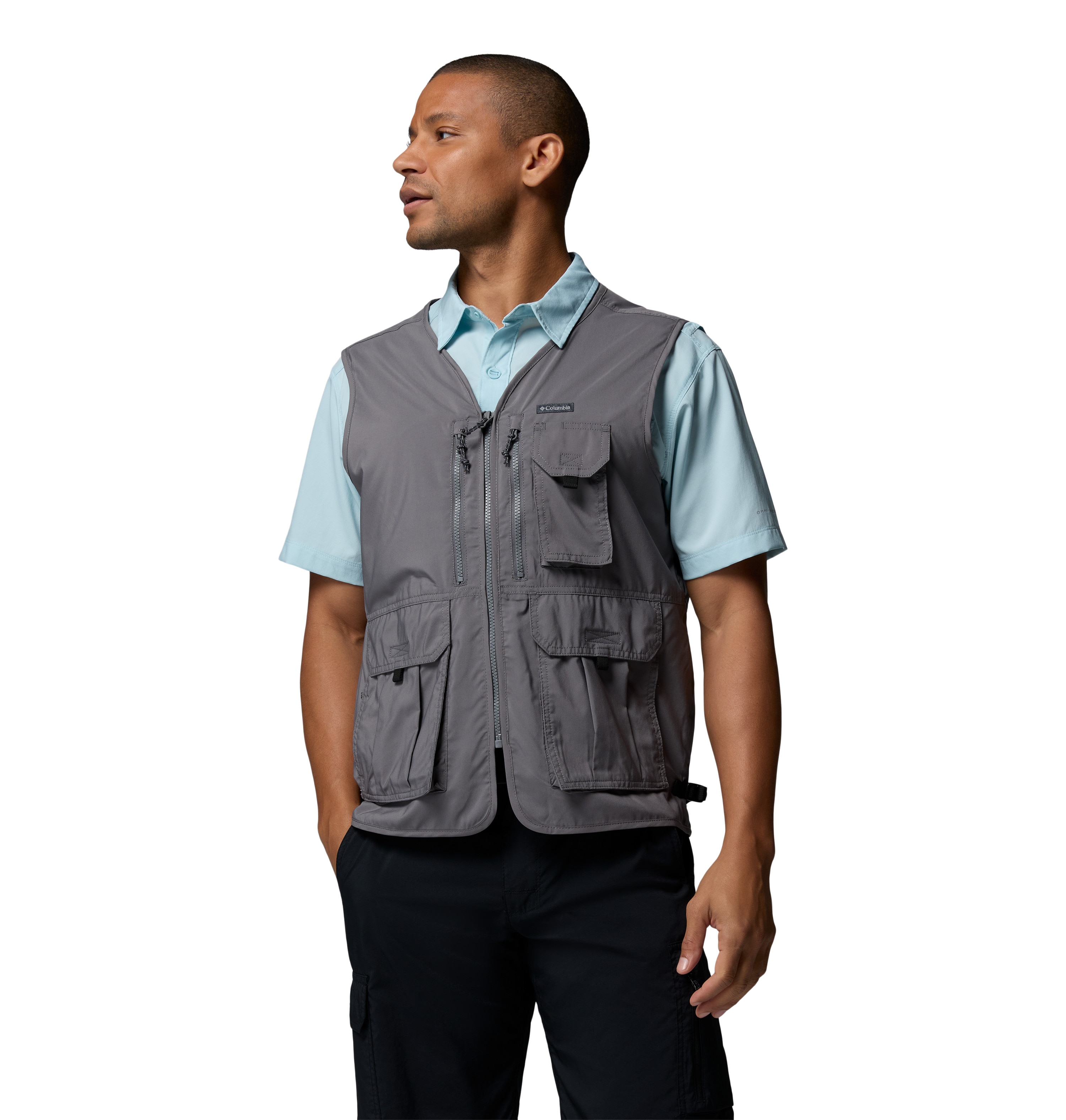 Chaleco de hombre Silver Ridge™ Utility Columbia - Gris Gris-1