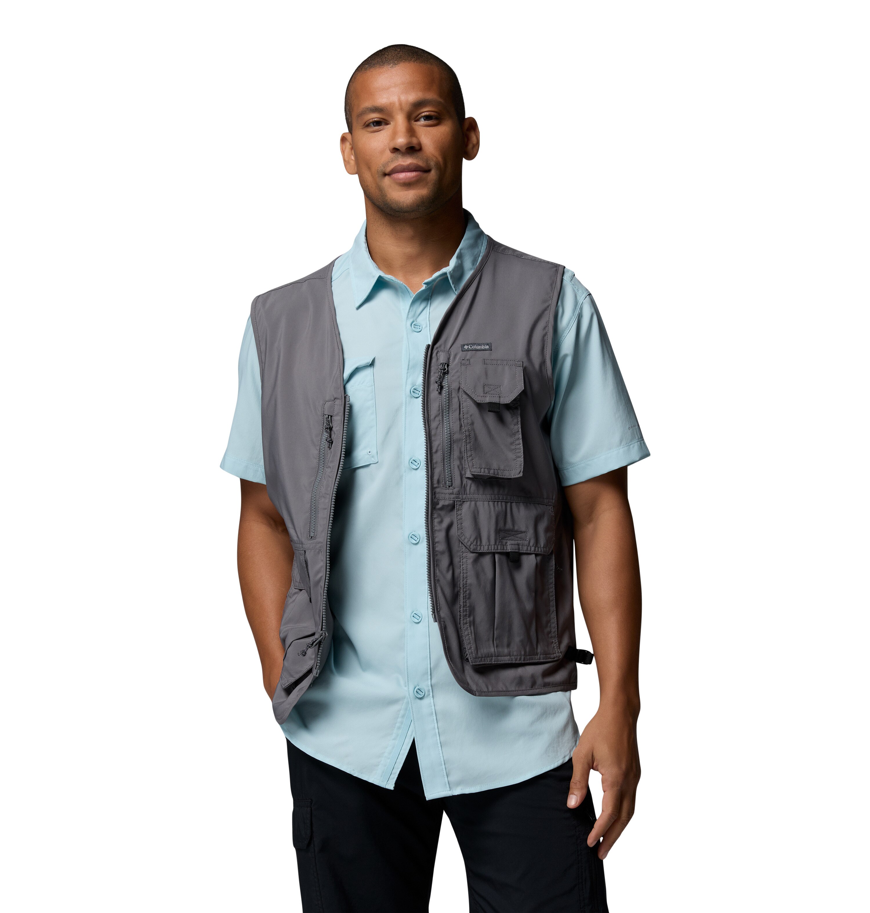 Chaleco de hombre Silver Ridge™ Utility Columbia - Gris Gris-3