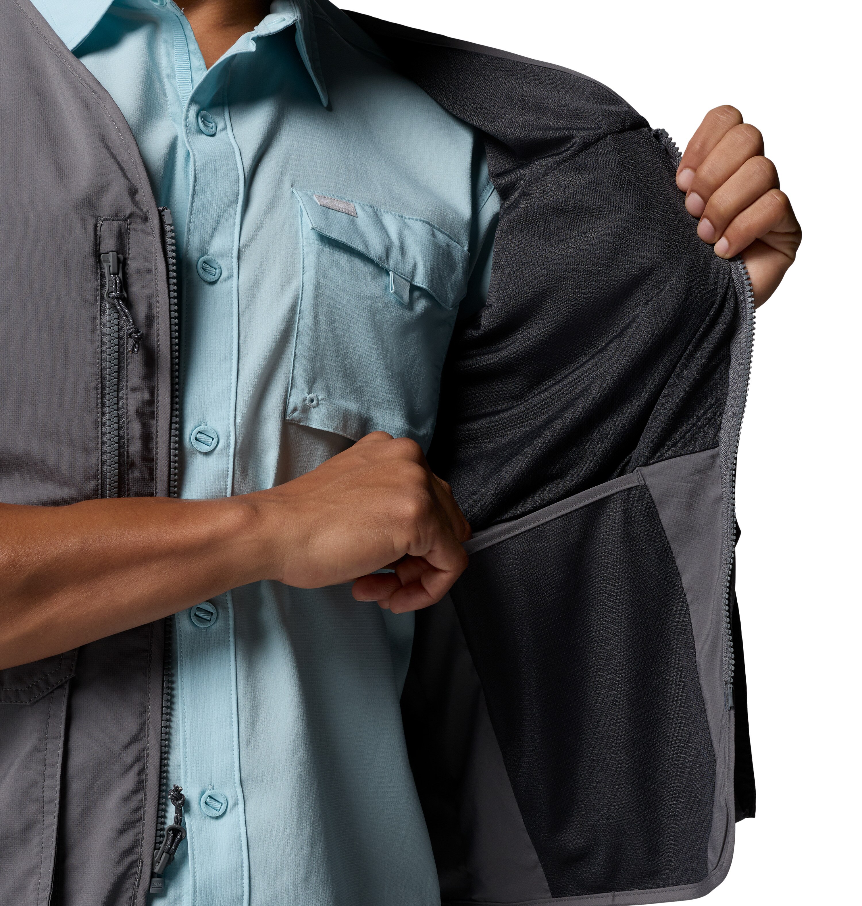 Chaleco de hombre Silver Ridge™ Utility Columbia - Gris Gris-5