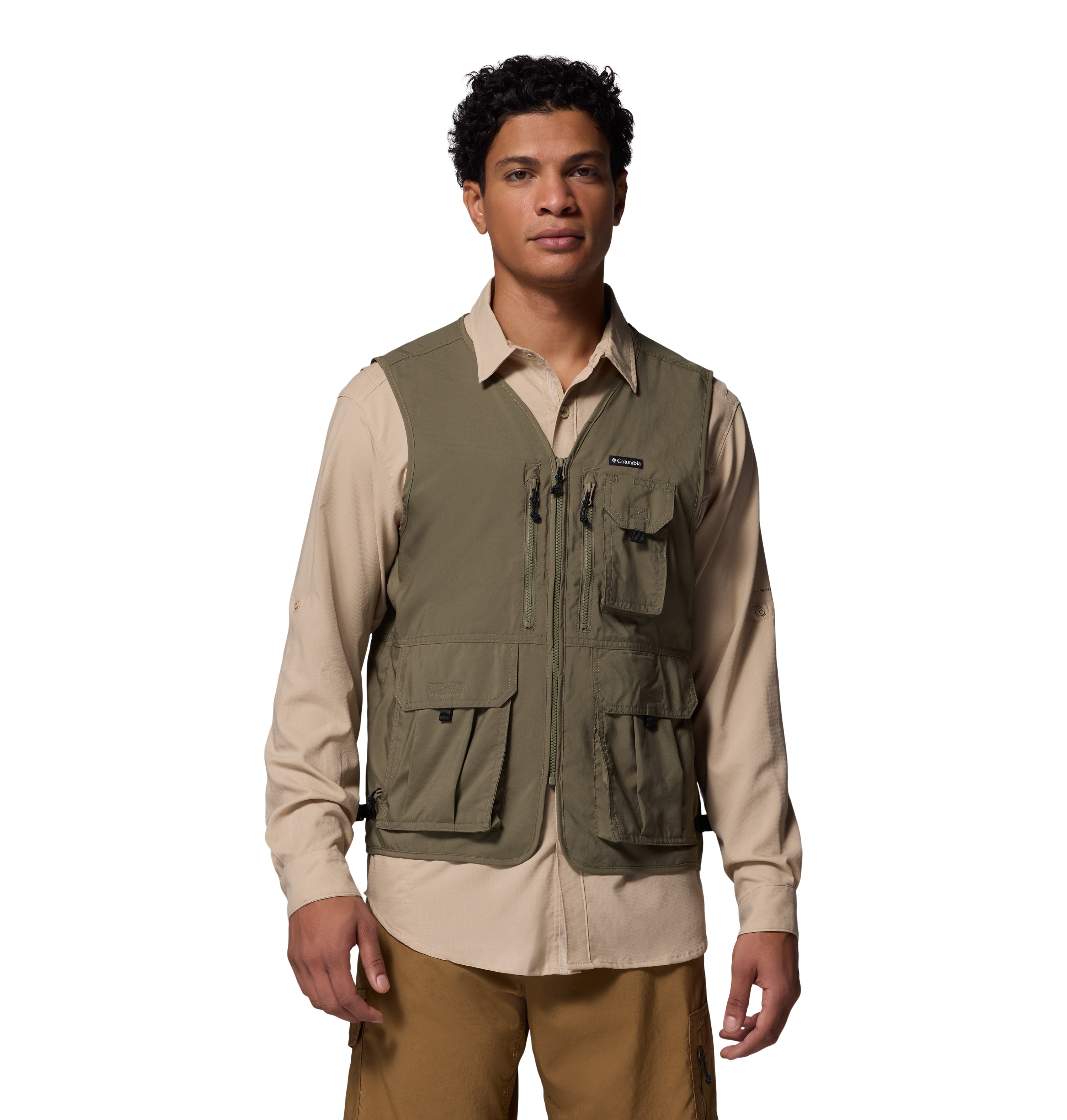 Imagen 0 de Chaleco de hombre Silver Ridge™ Utility Columbia Beige