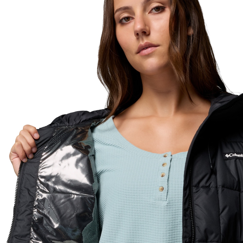 Chaqueta acolchada de mujer Pike Lake™ III Columbia - Negro Negro-3