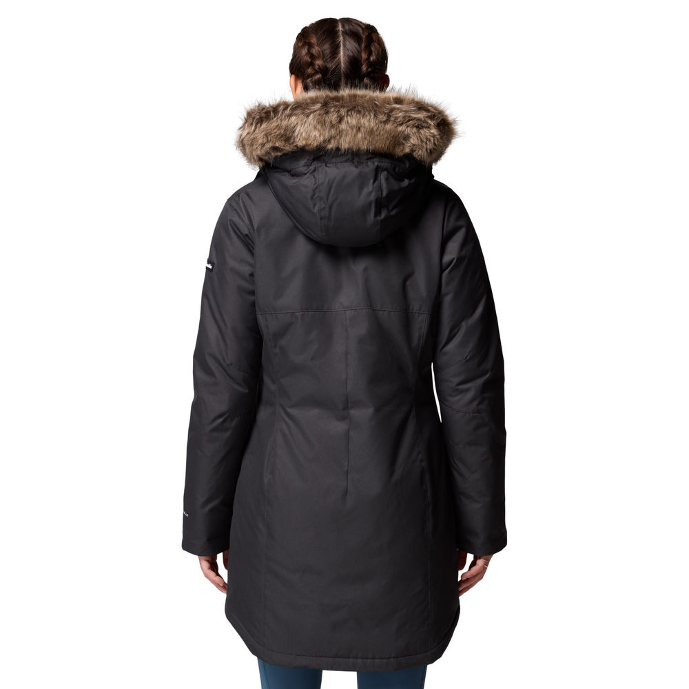 Chaqueta de mujer Suttle Mountain™ Long Insulated Columbia - Negro Negro-2
