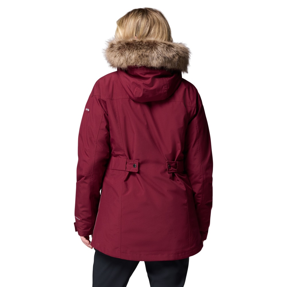 Chaqueta de mujer Suttle Mountain™ Long Insulated Columbia - Rojo Rojo-2