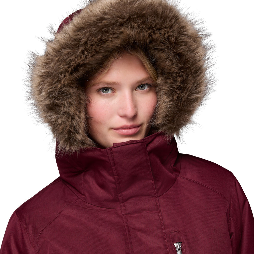Chaqueta de mujer Suttle Mountain™ Long Insulated Columbia - Rojo Rojo-6