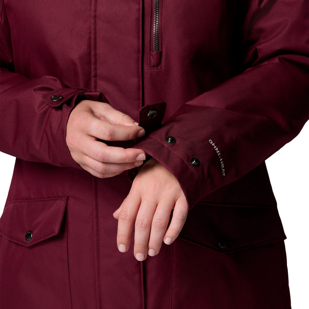 Chaqueta de mujer Suttle Mountain™ Long Insulated Columbia - Rojo Rojo-7