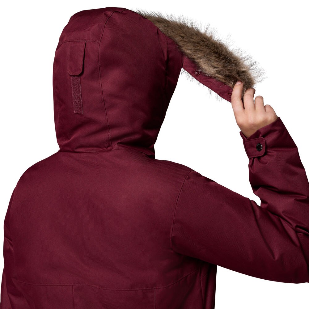 Chaqueta de mujer Suttle Mountain™ Long Insulated Columbia - Rojo Rojo-8