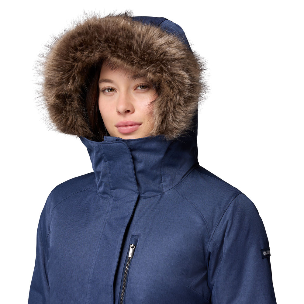 Chaqueta de mujer Suttle Mountain™ Long Insulated Columbia - Azul Azul-6