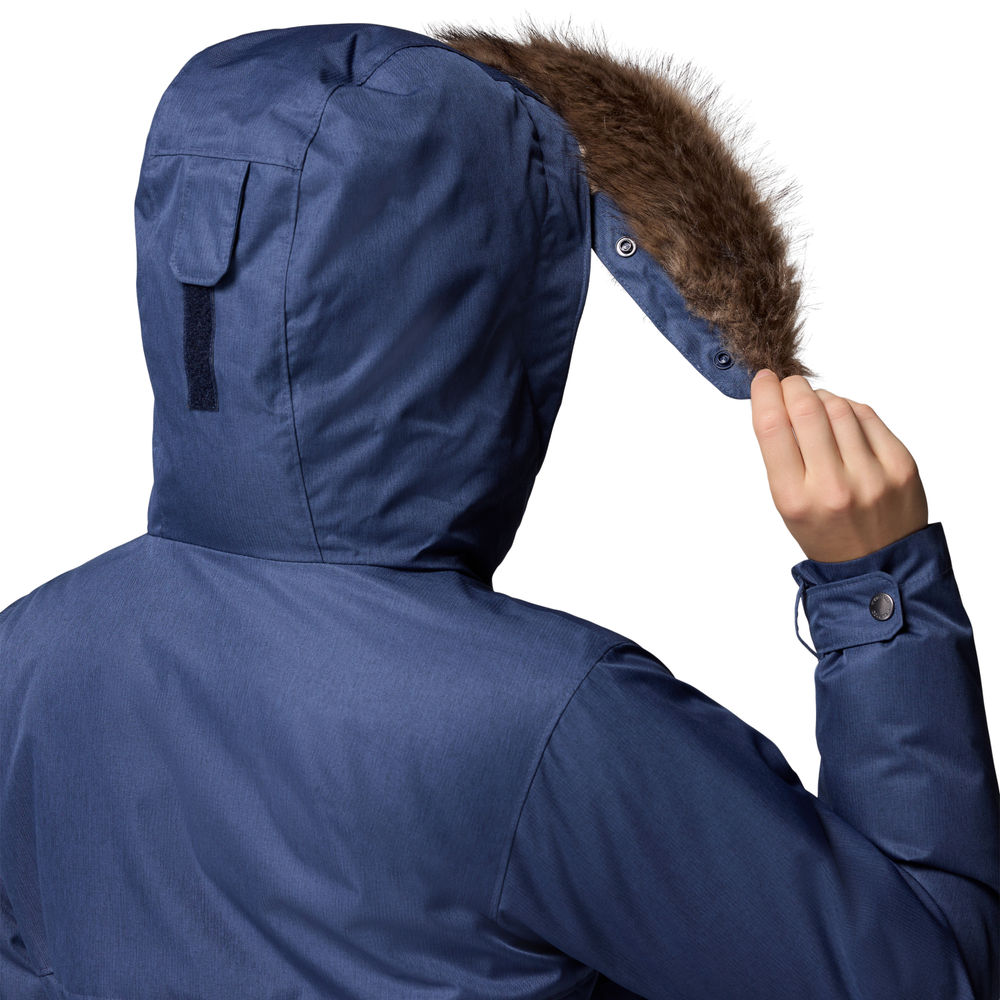Chaqueta de mujer Suttle Mountain™ Long Insulated Columbia - Azul Azul-8