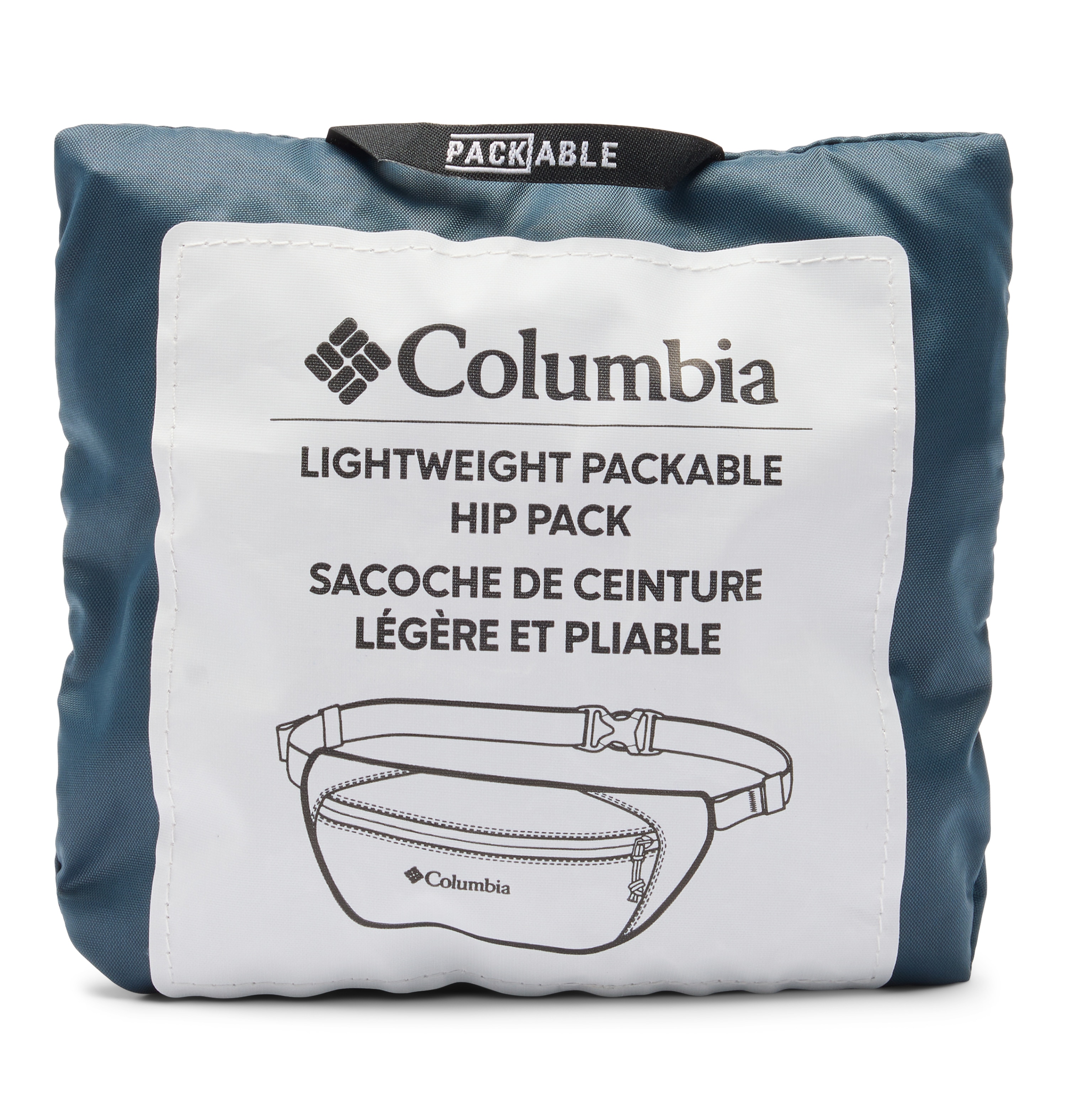 Riñonera de senderismo unisex Lightweight Packable Columbia - Morado Azul-5