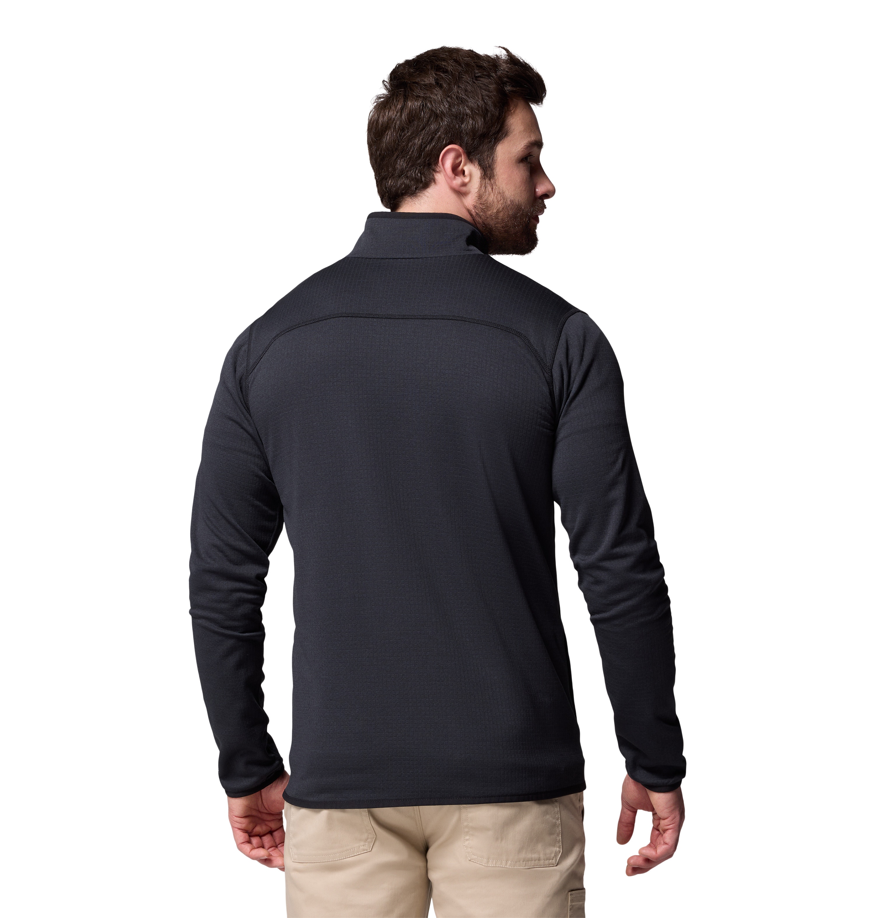 Imagen 2 de Forro polar de hombre Essential Hike™ Grid Columbia - Negro Negro