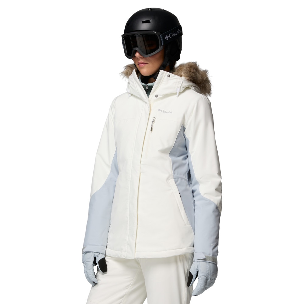 Chaqueta de esquí de mujer Ava Alpine™ II Columbia - Blanco / Gris Blanco / Gris-3