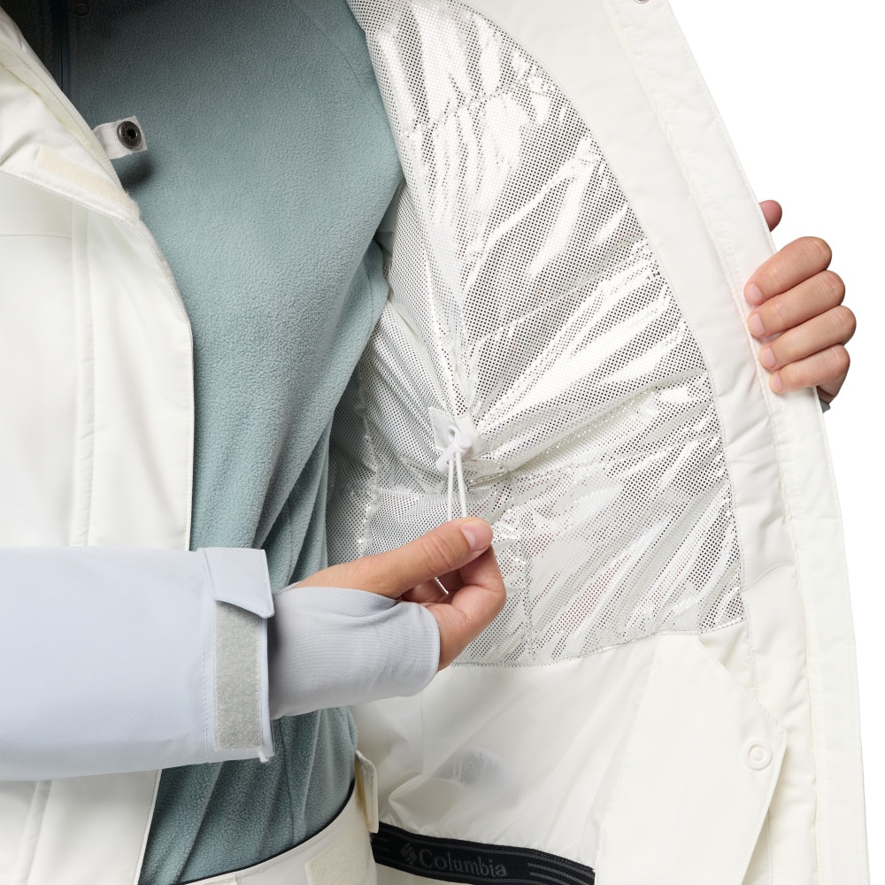 Chaqueta de esquí de mujer Ava Alpine™ II Columbia - Blanco / Gris Blanco / Gris-5