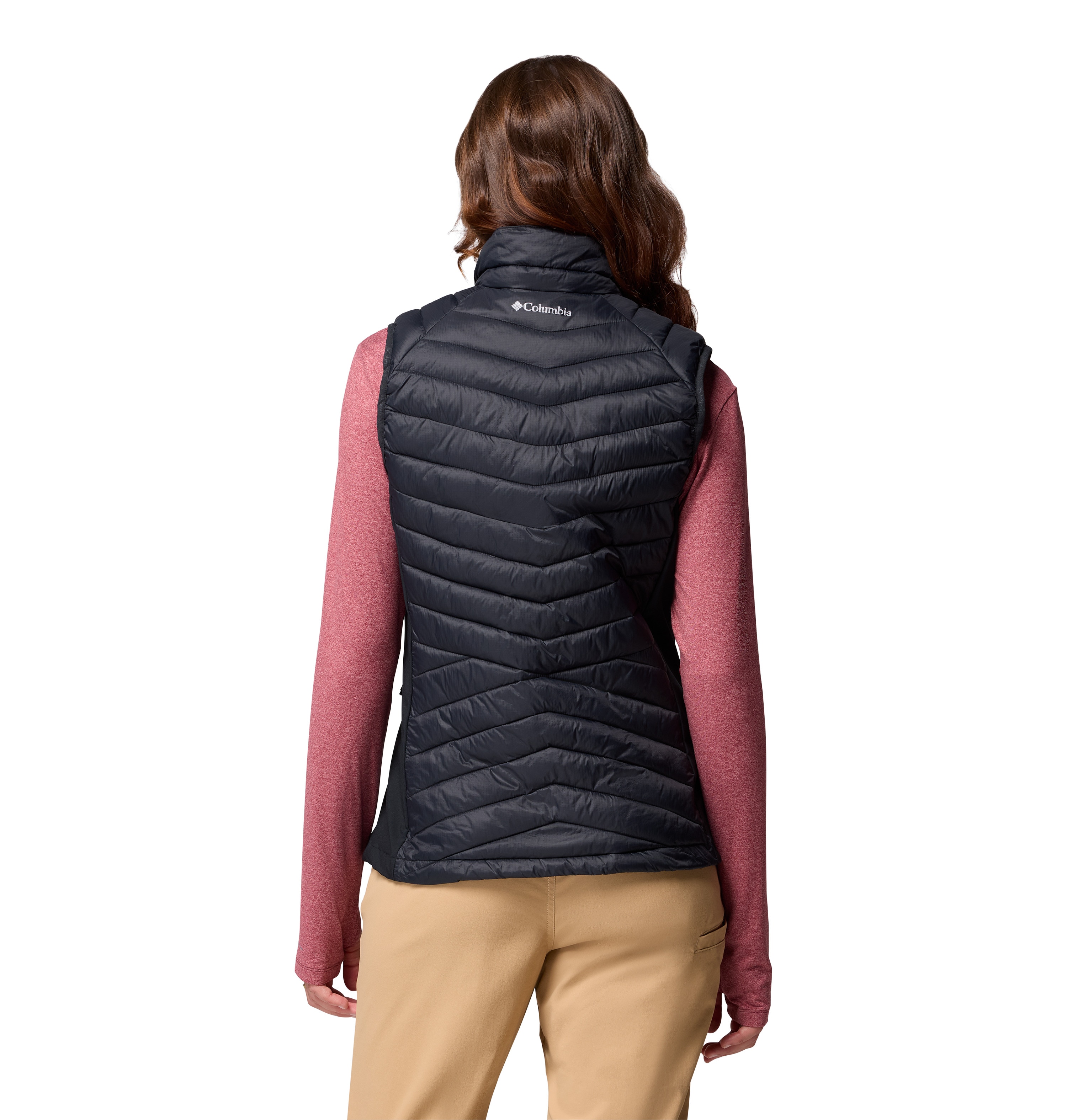 Imagen 2 de Chaleco de mujer Powder Pass™ III Hybrid Columbia - Negro Negro