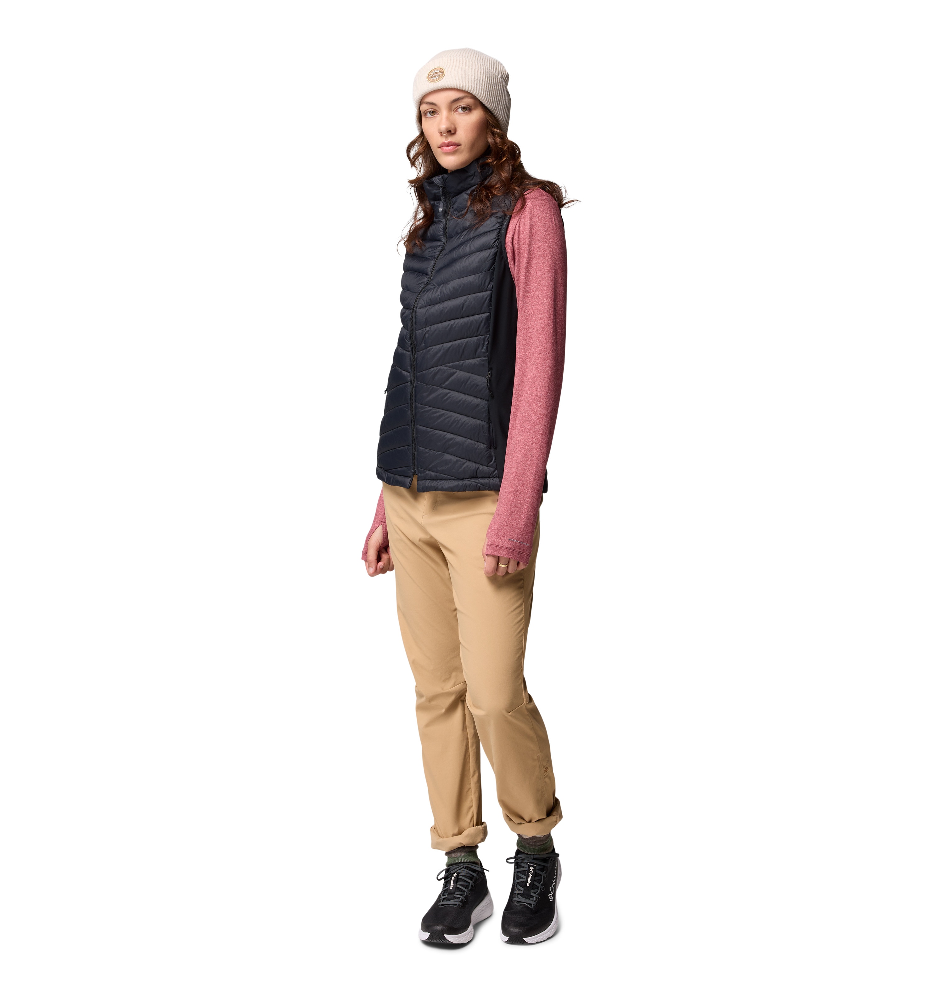Imagen 3 de Chaleco de mujer Powder Pass™ III Hybrid Columbia - Negro Negro