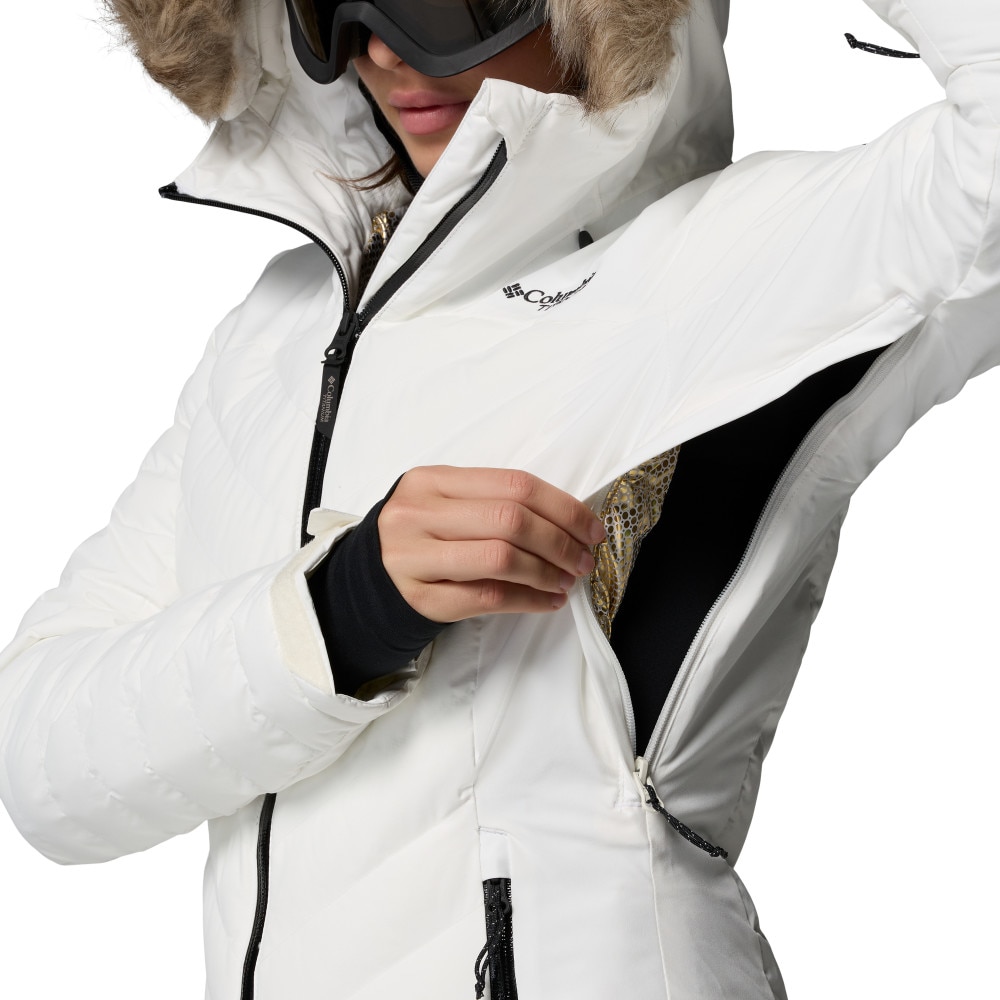 Chaqueta de esquí de mujer Bird Mountain™ III Columbia - Blanco Blanco-4