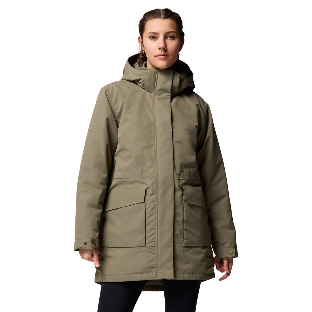 Columbia Chaqueta impermeable de mujer Pulaski™ Verde militar