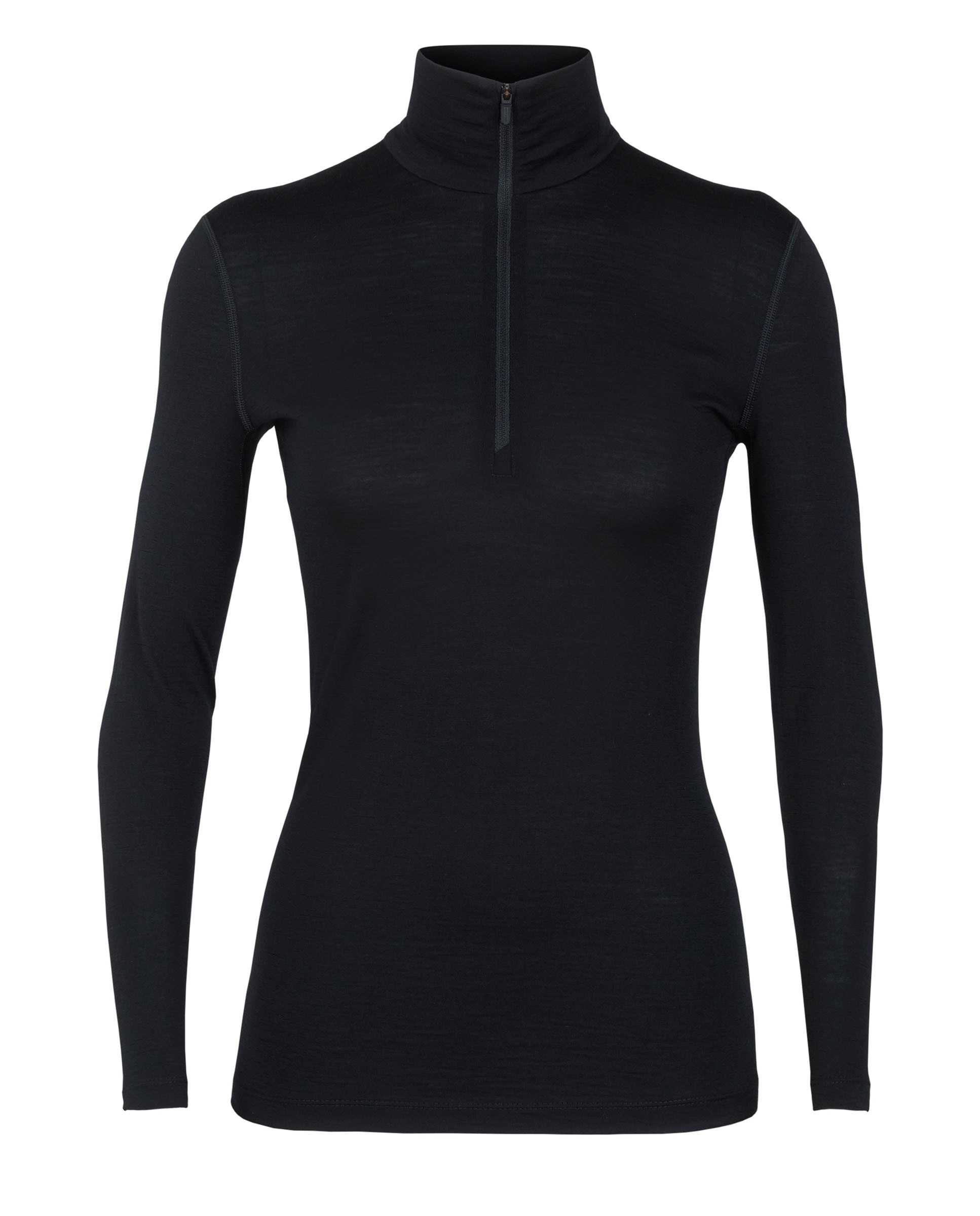 Imagen 5 de Camisetas Manga larga Montaña Mujer W 200 Oasis LS Half Zip Icebreaker - Negro mate Negro mate