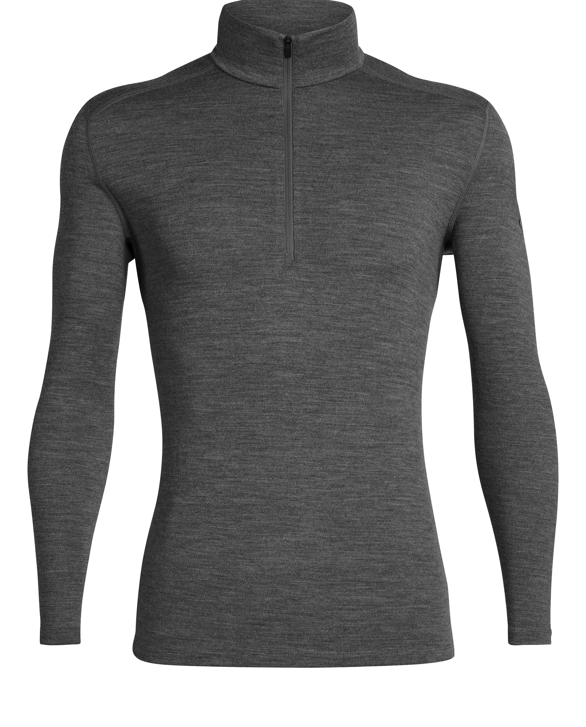 Camisetas Manga larga Montaña Hombre M 260 Oasis LS Half Zip Icebreaker - Gris Gris-2