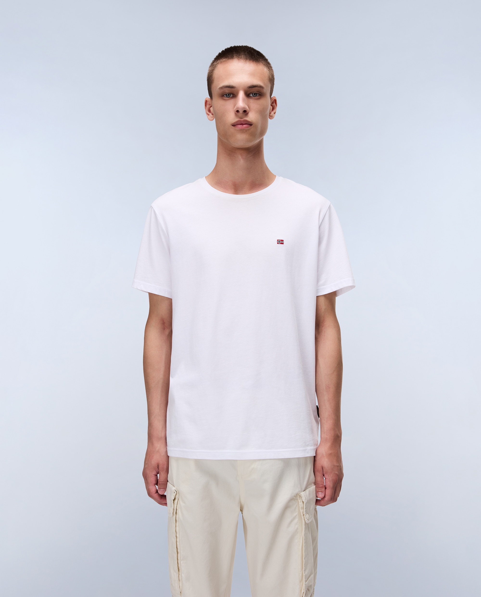 Napapijri - Camiseta de hombre salis de manga corta.