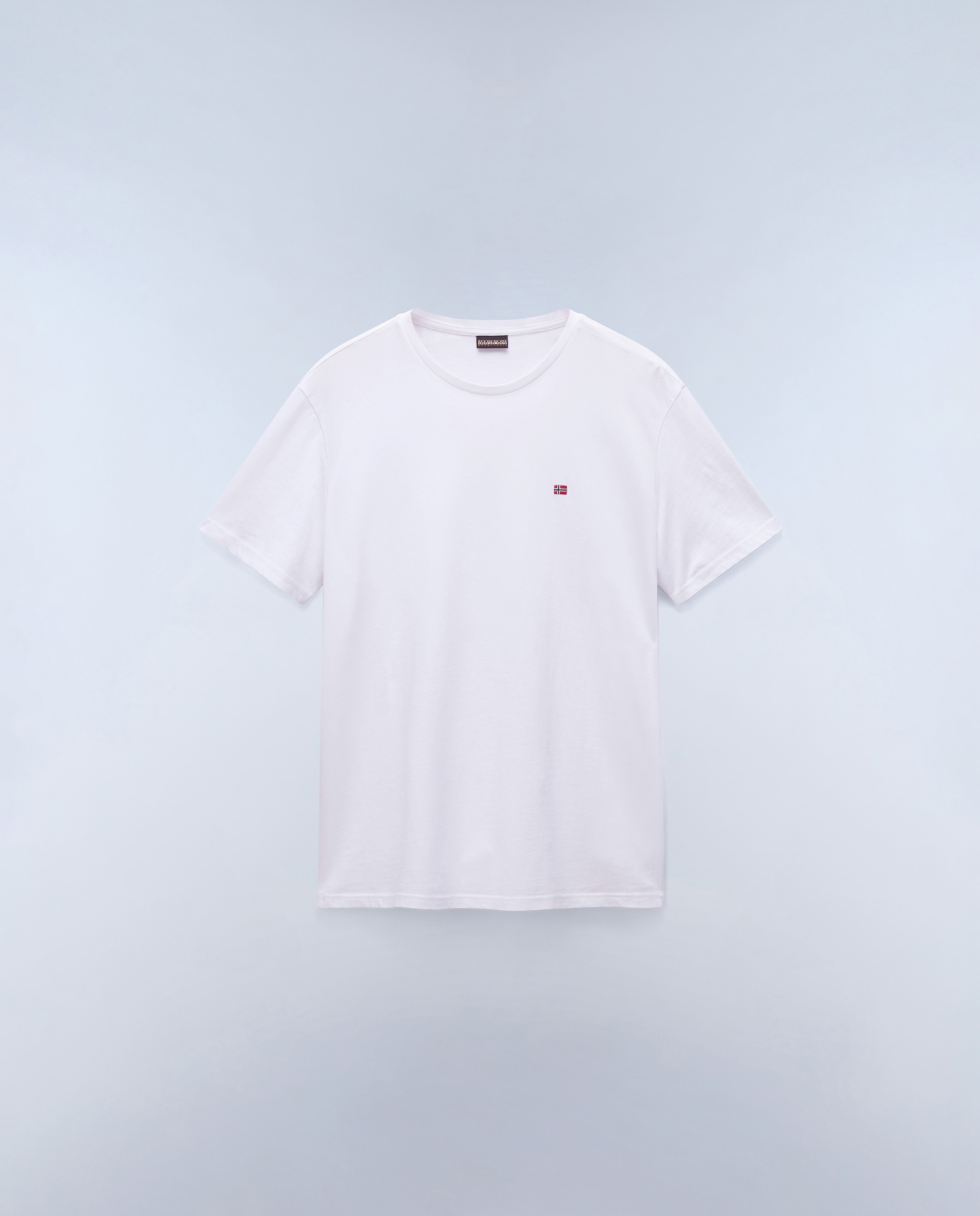 Camiseta de hombre salis de manga corta - Napapijri - Blanco Blanco-7