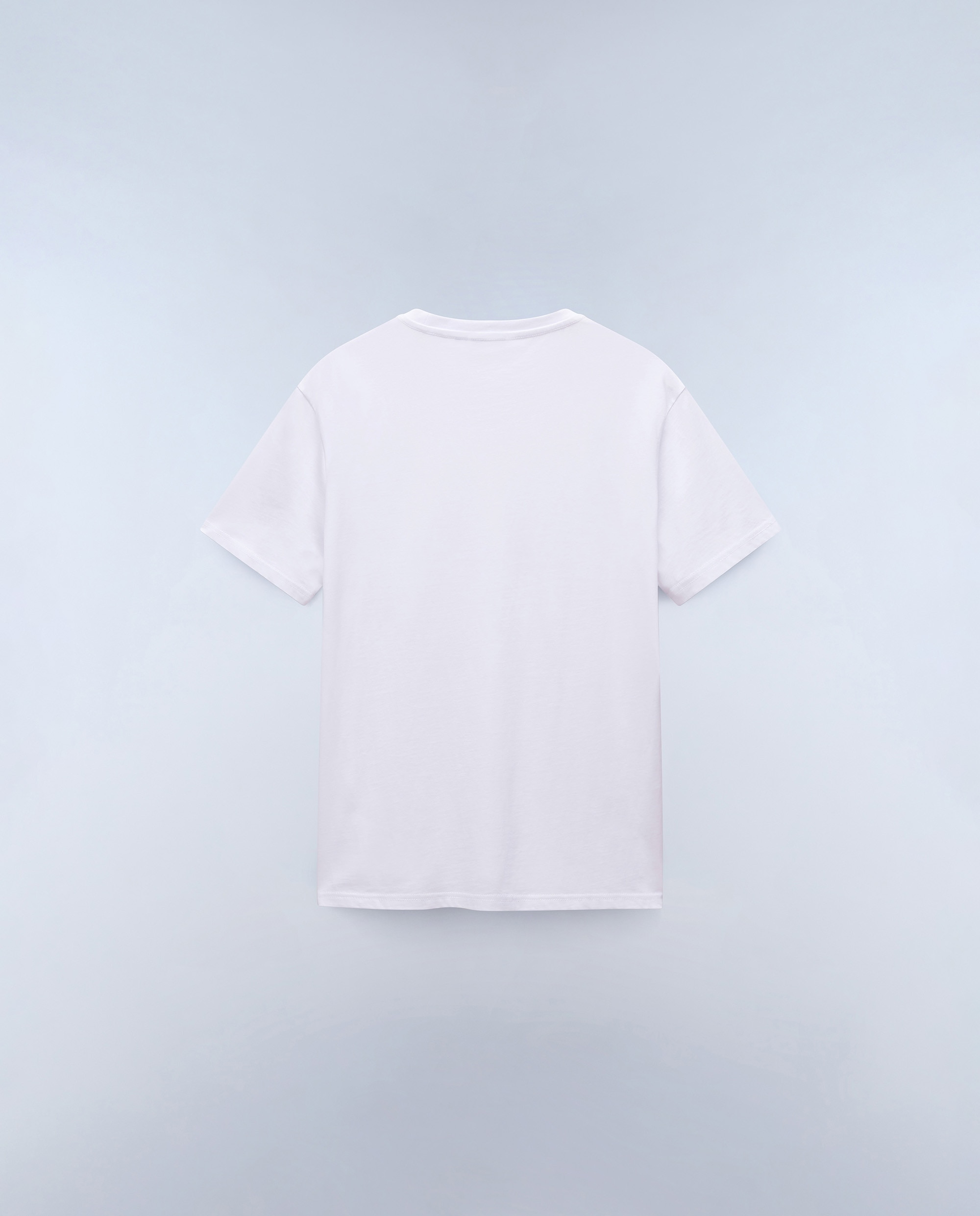 Camiseta de hombre salis de manga corta - Napapijri - Blanco Blanco-6
