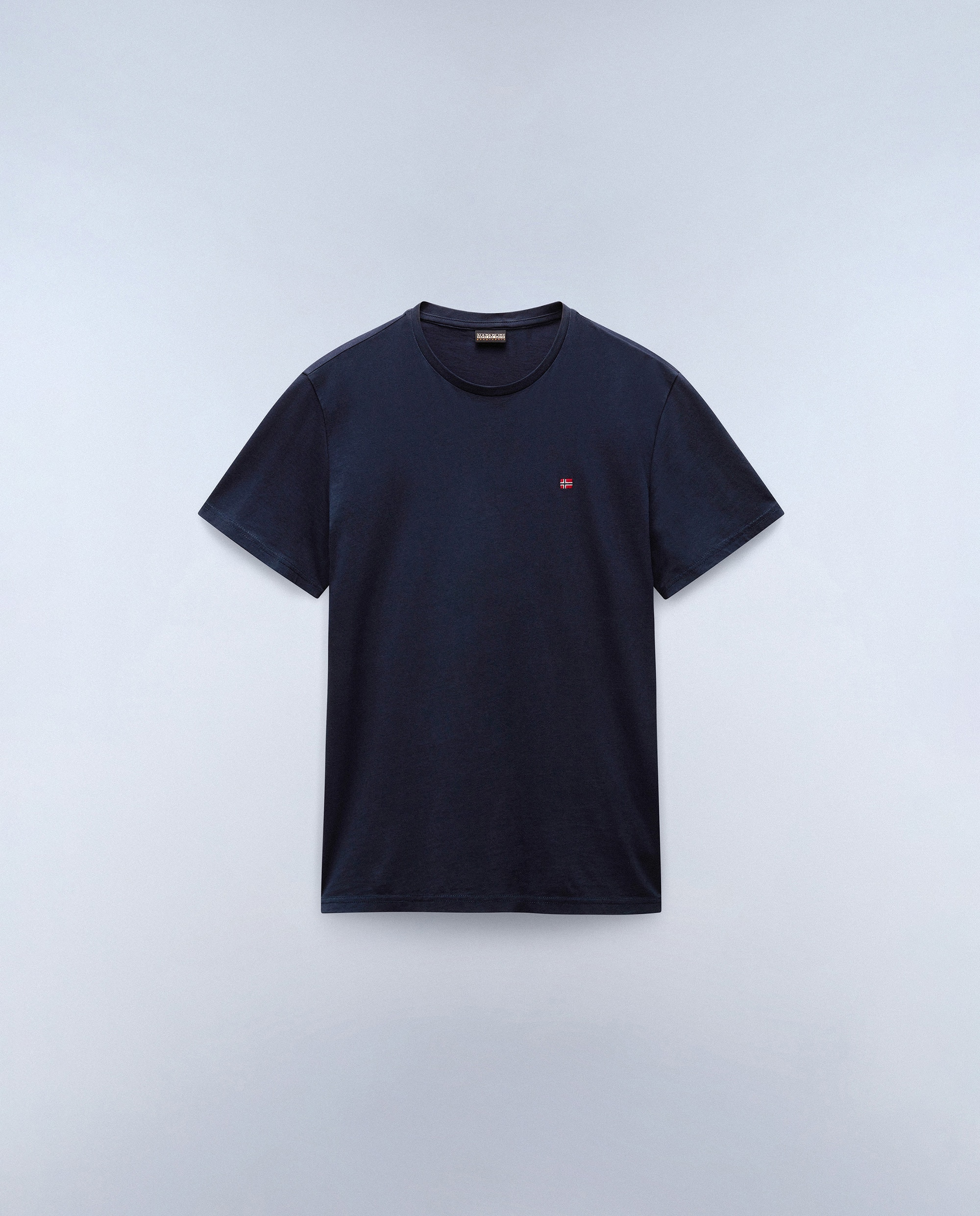 Camiseta de hombre salis de manga corta - Napapijri - Azul marino Azul marino-7