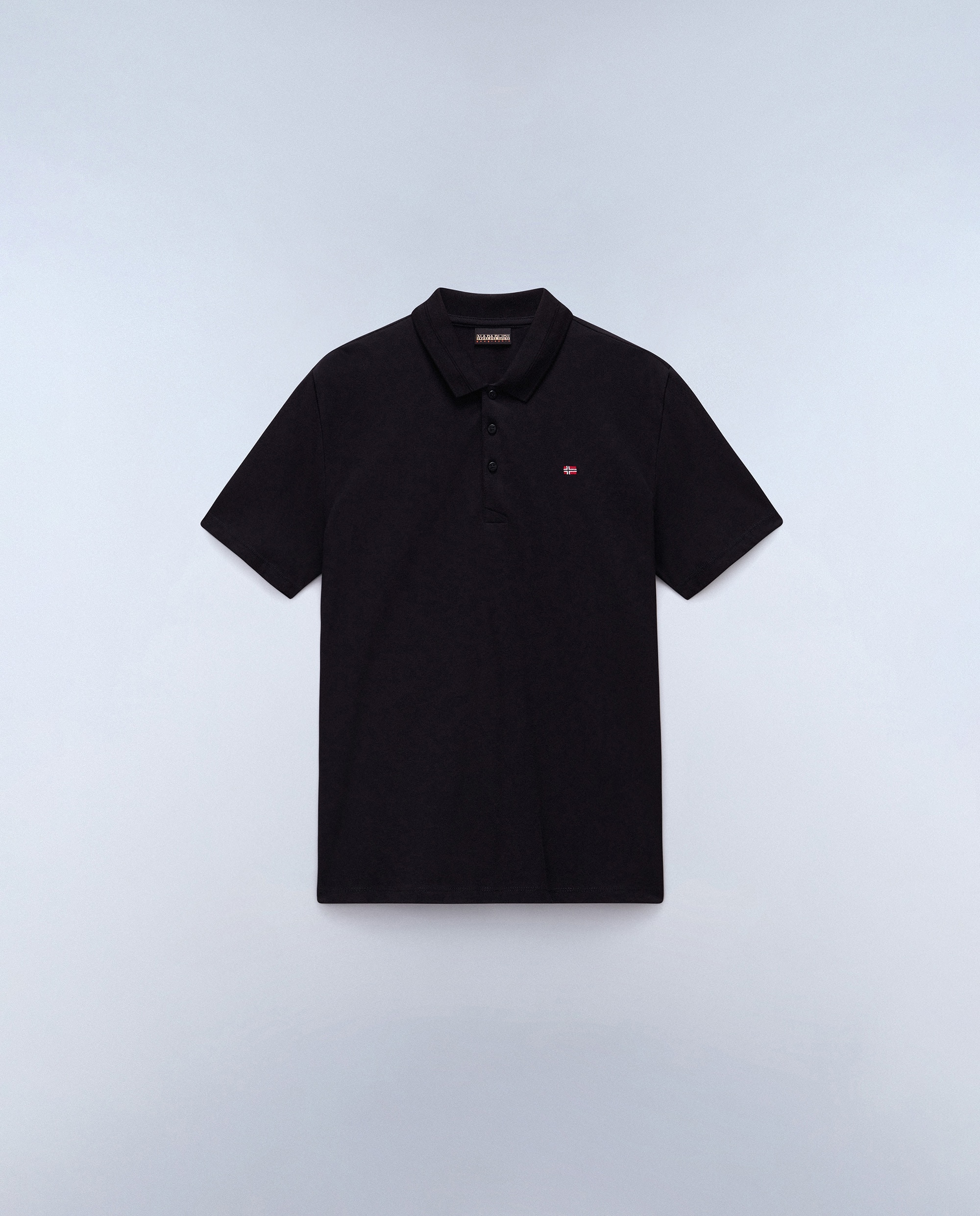 Polo de piqué y manga corta de hombre ealis de corte regular - Napapijri - Negro Negro-7