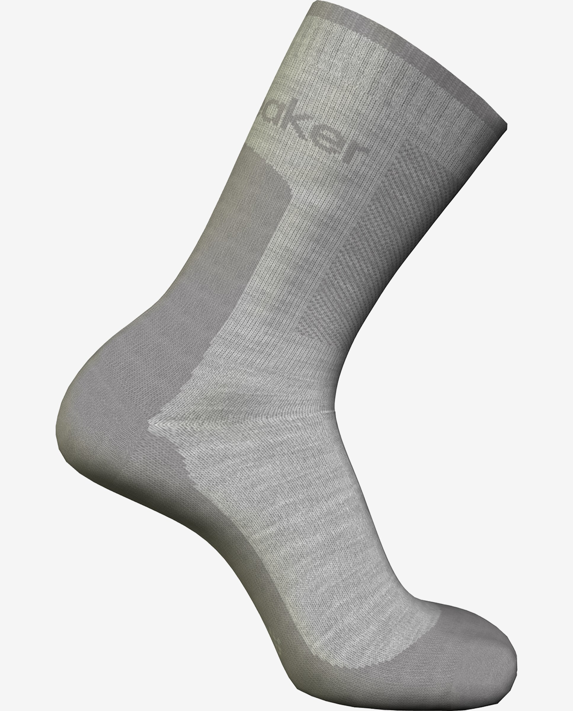 Imagen 2 de Calcetines Mujer W Mer Hike+ Medium Crew ICEBREAKER - Gris Gris