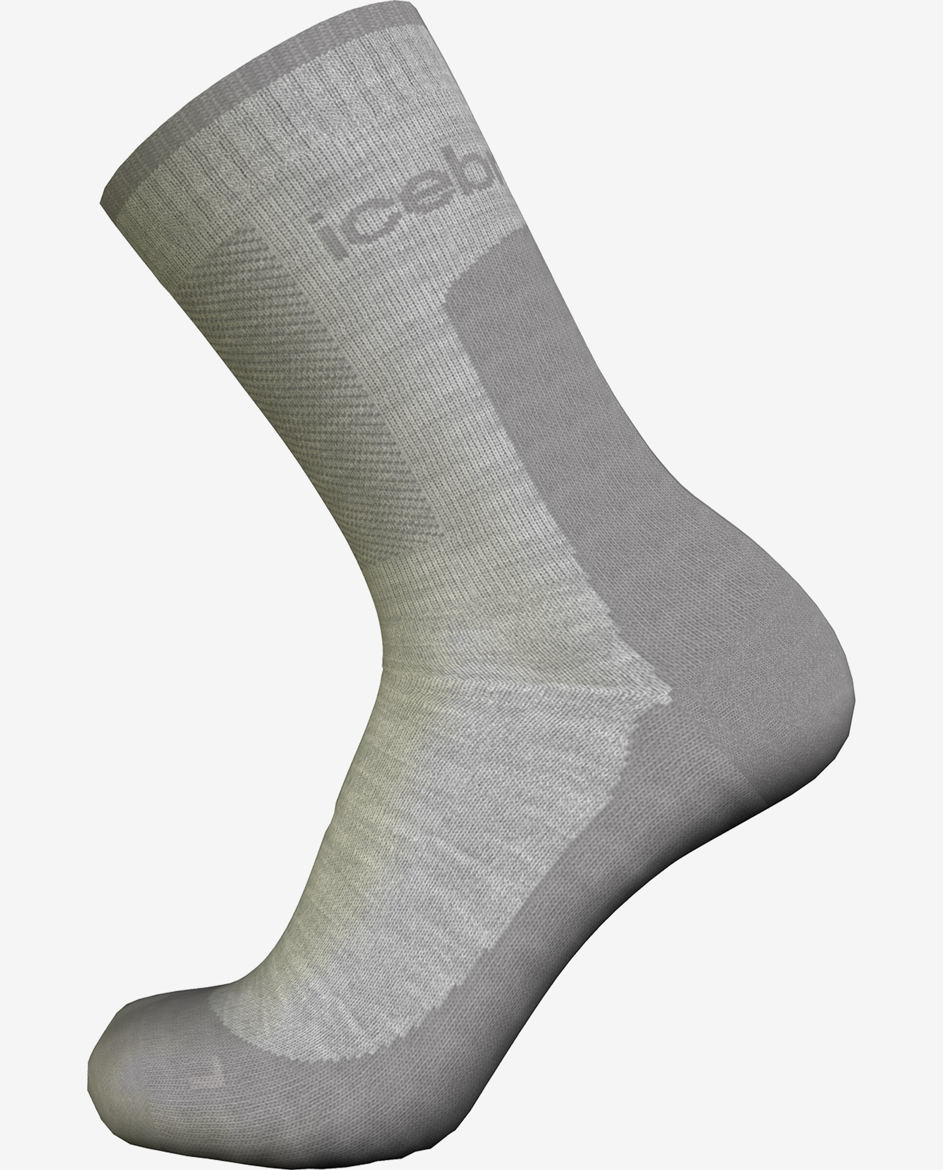 Imagen 3 de Calcetines Mujer W Mer Hike+ Medium Crew ICEBREAKER - Gris Gris