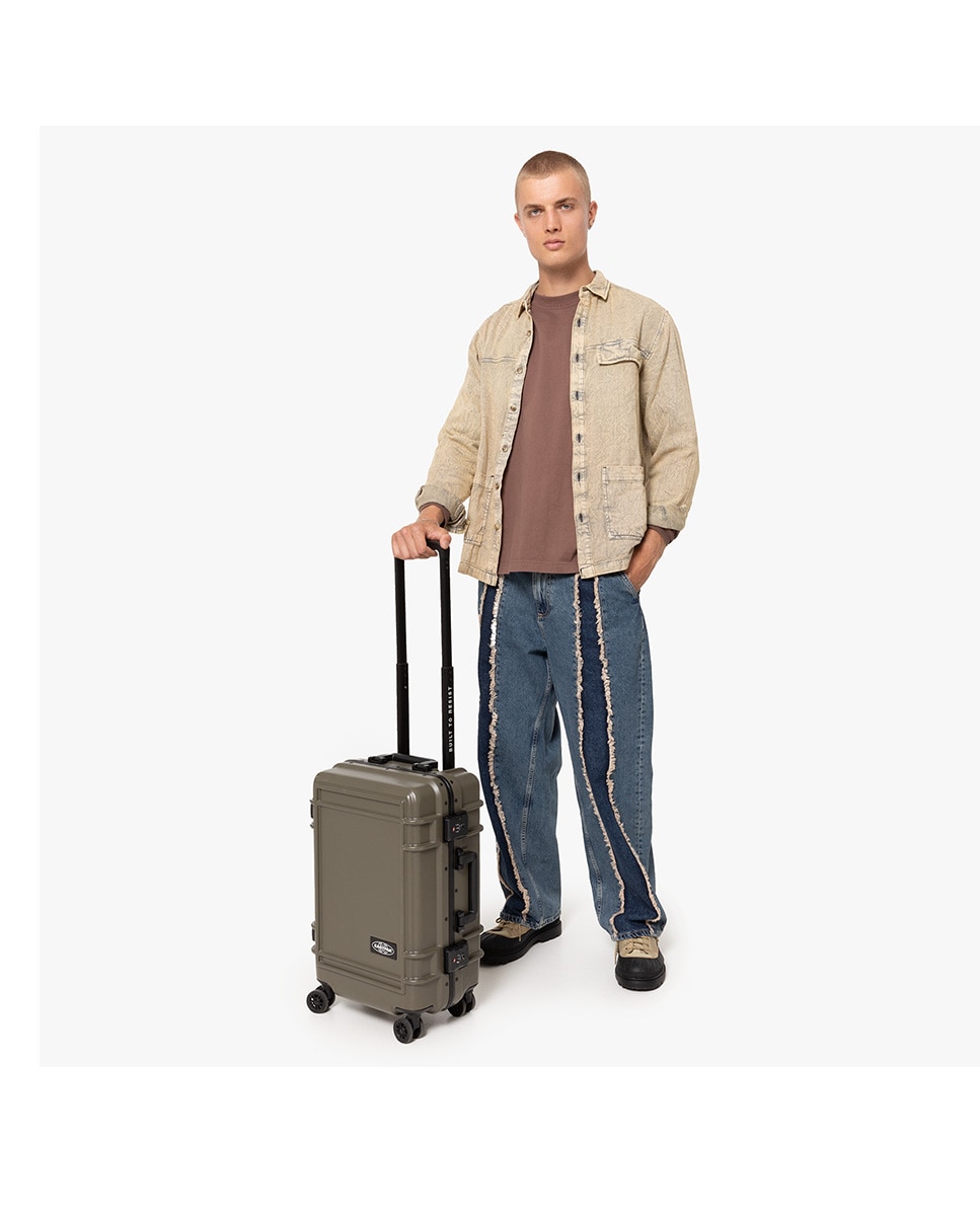 Maleta de cabina resist'r case s rígida con capacidad de 34 l - Eastpak - Verde pardo Verde pardo-5