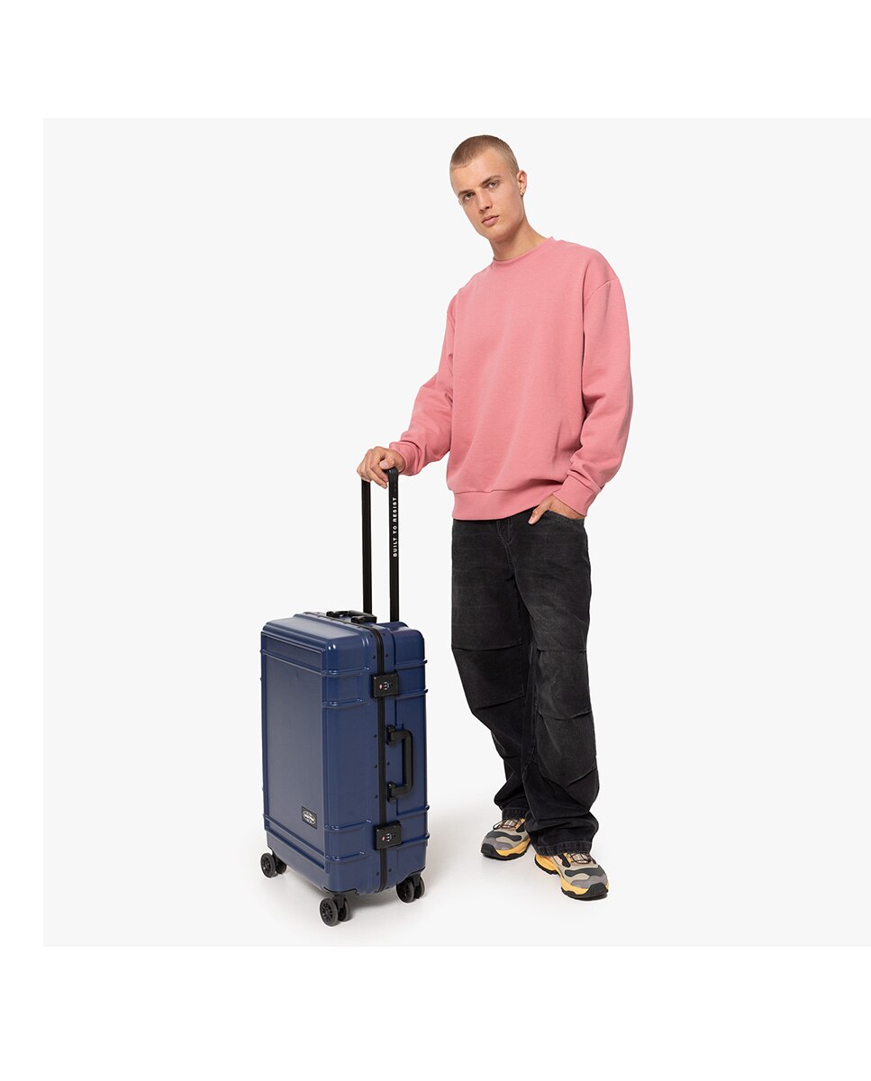 Maleta mediana resist'r case m rígida con capacidad de 63 l - Eastpak - Azul oscuro Azul oscuro-4