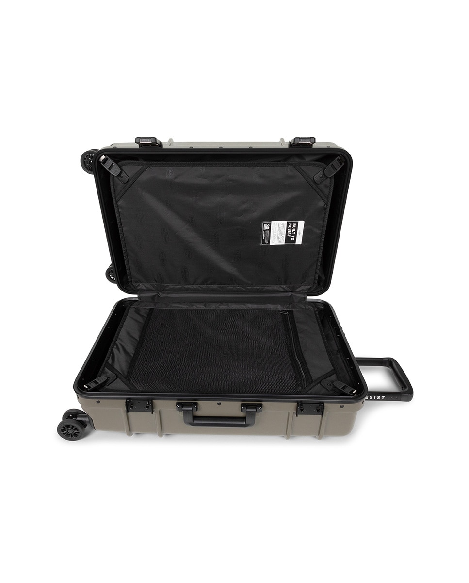Maleta mediana resist'r case m rígida con capacidad de 63 l - Eastpak - Verde pardo Verde pardo-2