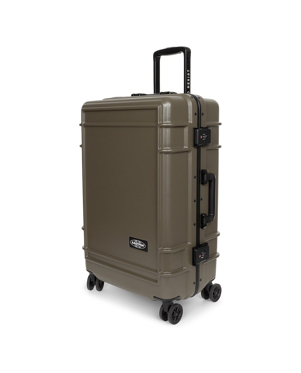 Maleta mediana resist'r case m rígida con capacidad de 63 l - Eastpak - Verde pardo Verde pardo-5