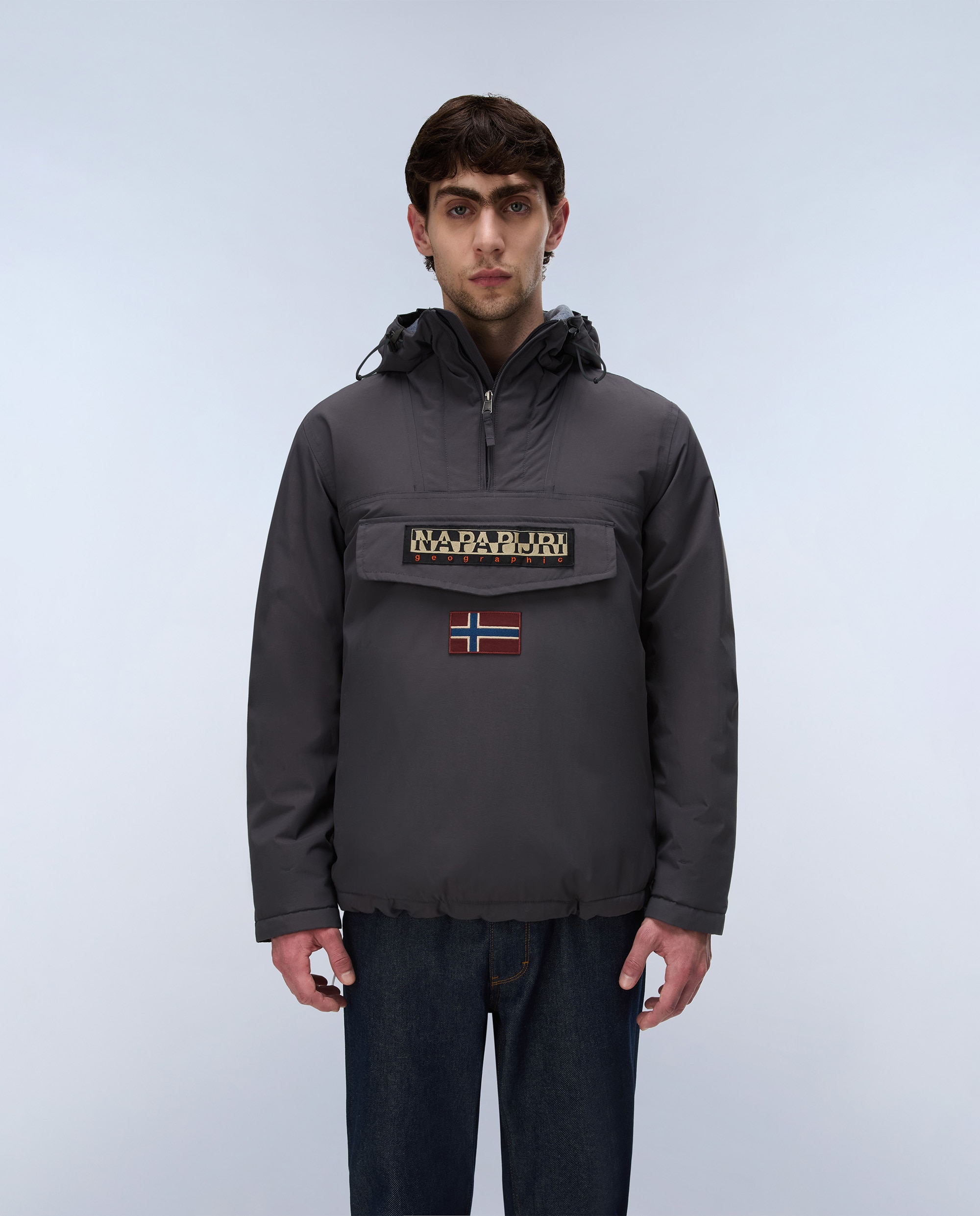 Imagen 2 de Parka de hombre rainforest winter 3 acolchada - Napapijri - Gris oscuro Gris oscuro