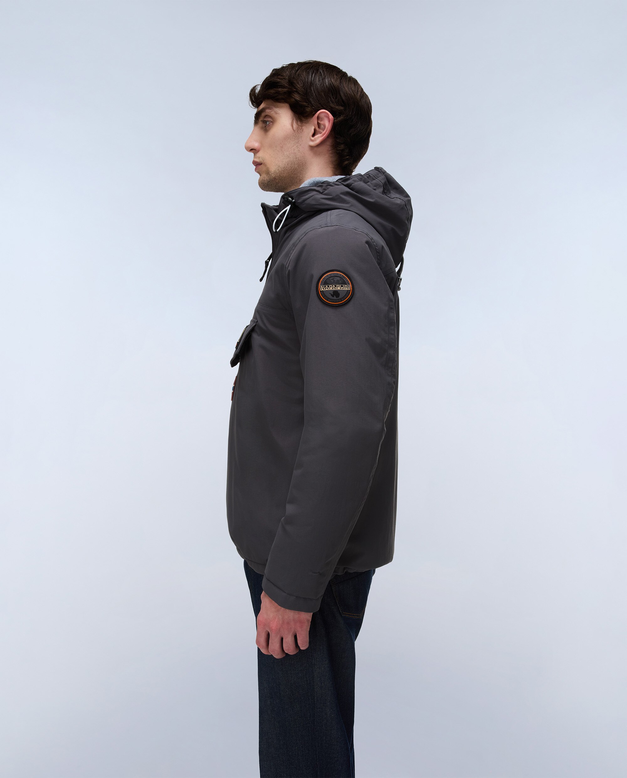 Imagen 3 de Parka de hombre rainforest winter 3 acolchada - Napapijri - Gris oscuro Gris oscuro