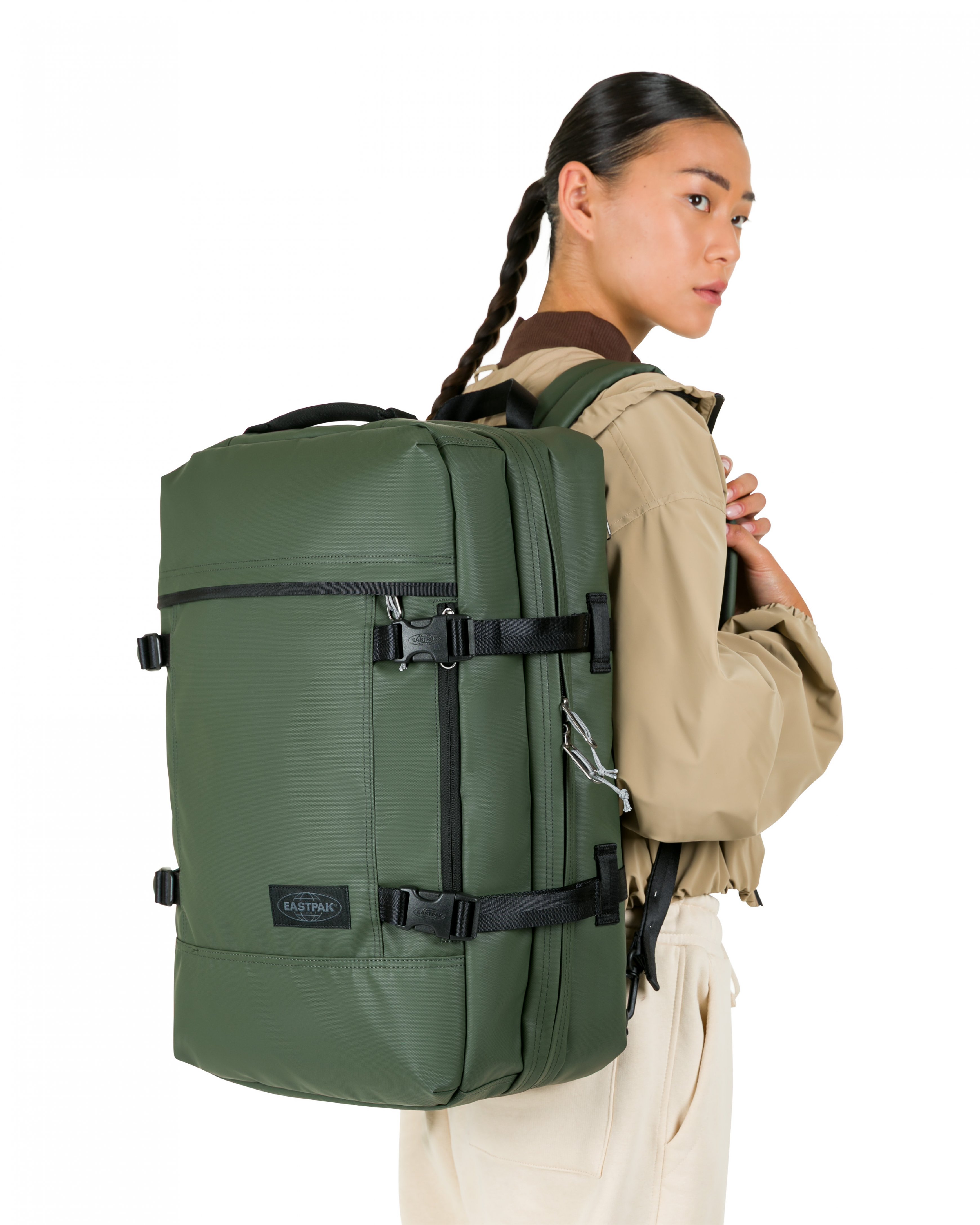 Mochila unisex Travelpack Eastpak - Verde militar Verde militar-2
