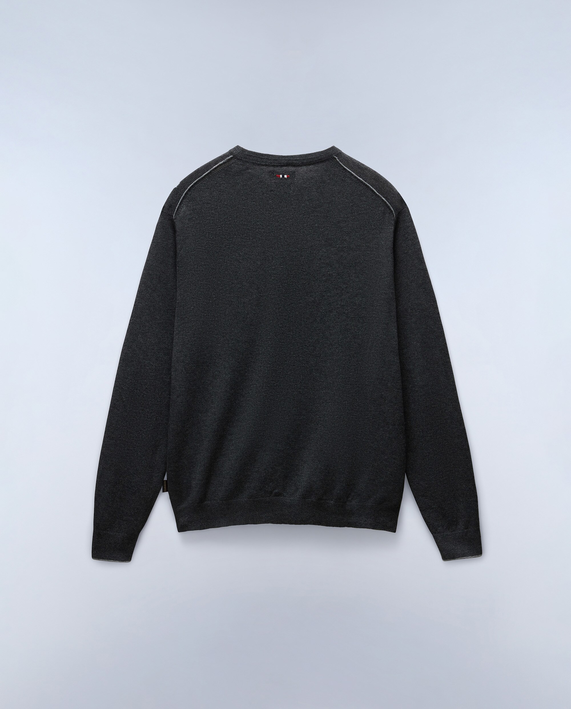 Jersey de hombre damavand c 4 de cuello redondo - Napapijri - Gris oscuro Gris oscuro-6