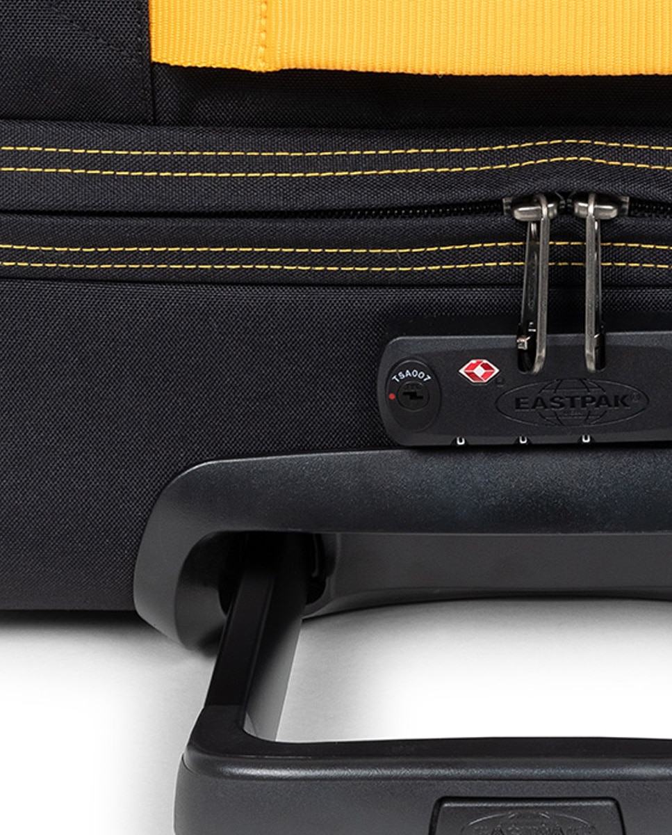 Maleta de cabina tranverz s blanda con capacidad de 42l - Eastpak - Negro / Amarillo Negro / Amarillo-6