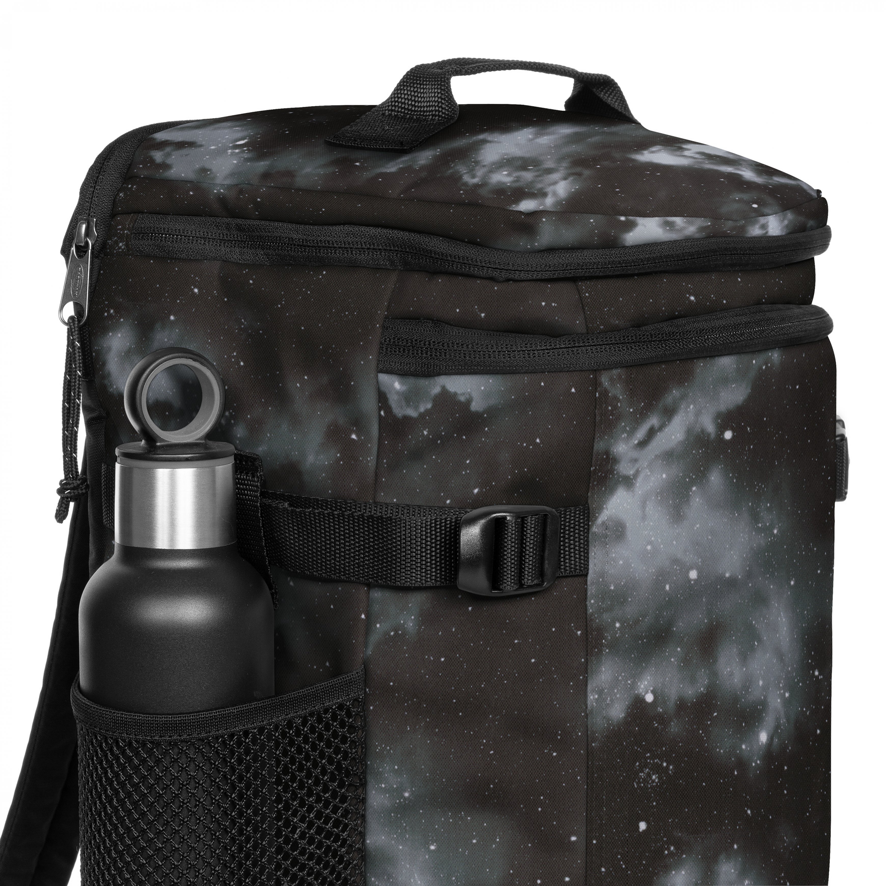 Imagen 4 de Bolsa de viaje unisex Carry Pack Eastpak - Negro / Gris / Blanco Negro / Gris / Blanco