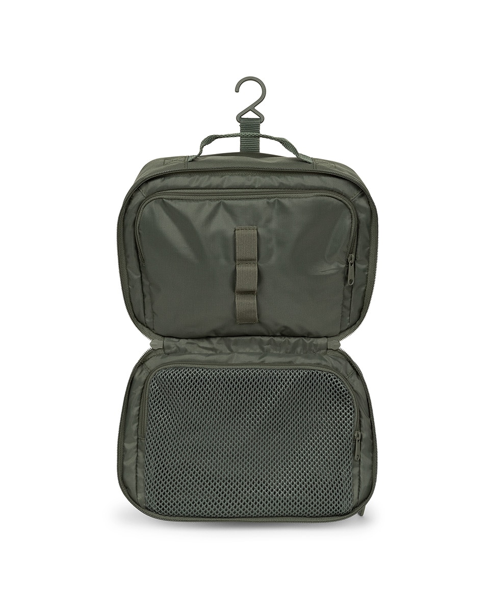 Neceser ROAD KIT con múltiples compartimentos - Verde militar Verde militar-2