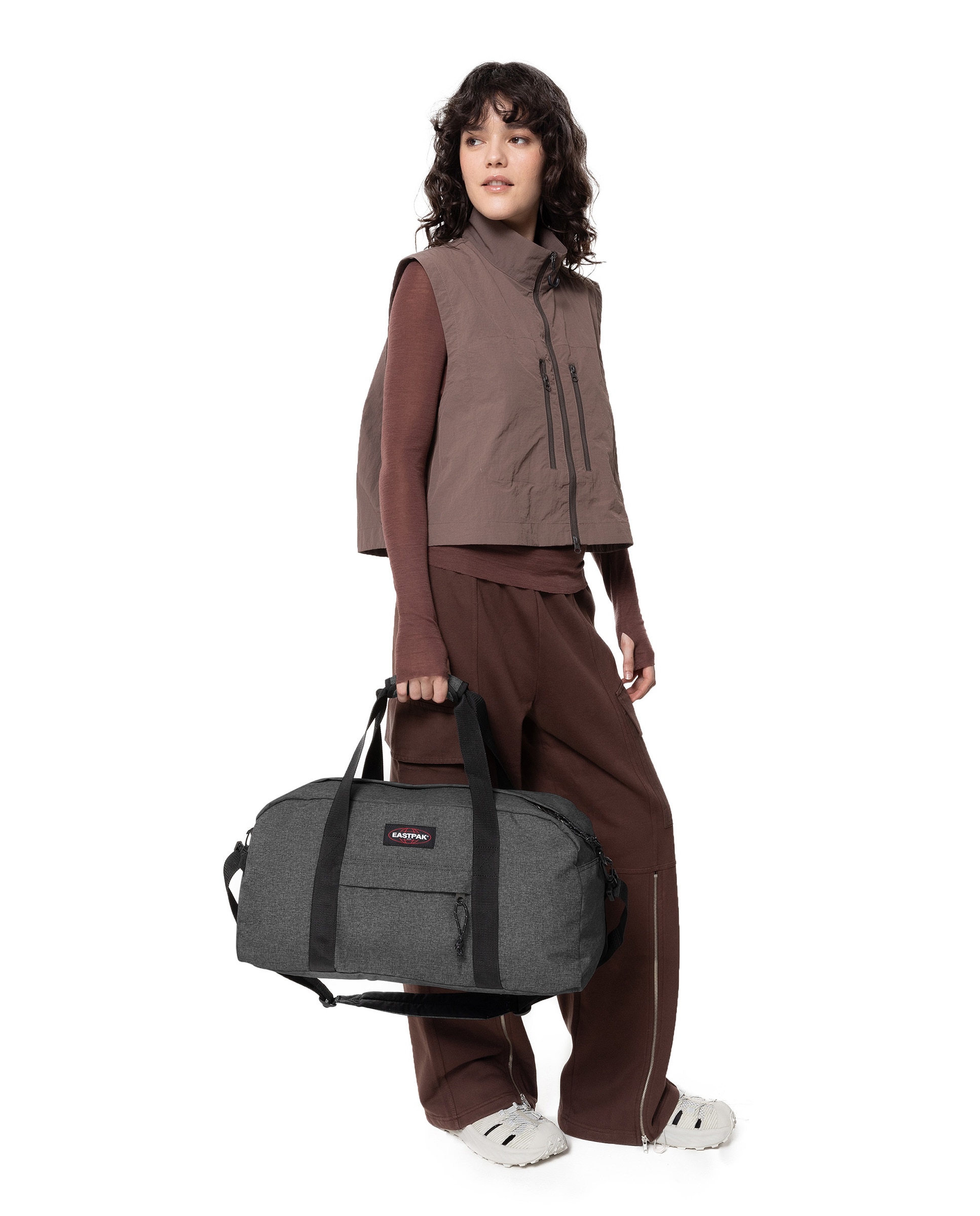Bolsa de viaje underseater stand cabin con capacidad de 33 l - Eastpak - Acero negro Acero negro-6