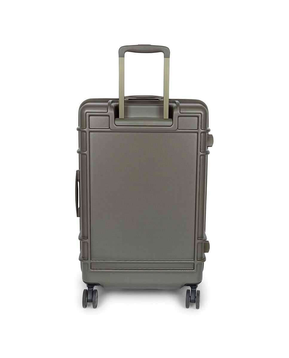 Maleta mediana resist'r zip m rígida con capacidad de 63 l - Eastpak - Verde militar Verde militar-3