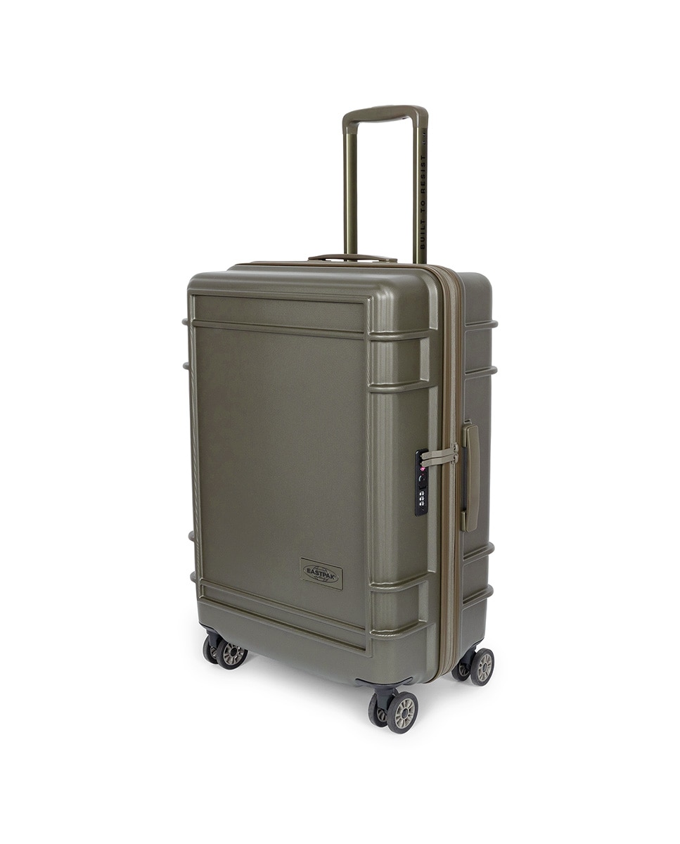 Maleta mediana resist'r zip m rígida con capacidad de 63 l - Eastpak - Verde militar Verde militar-5