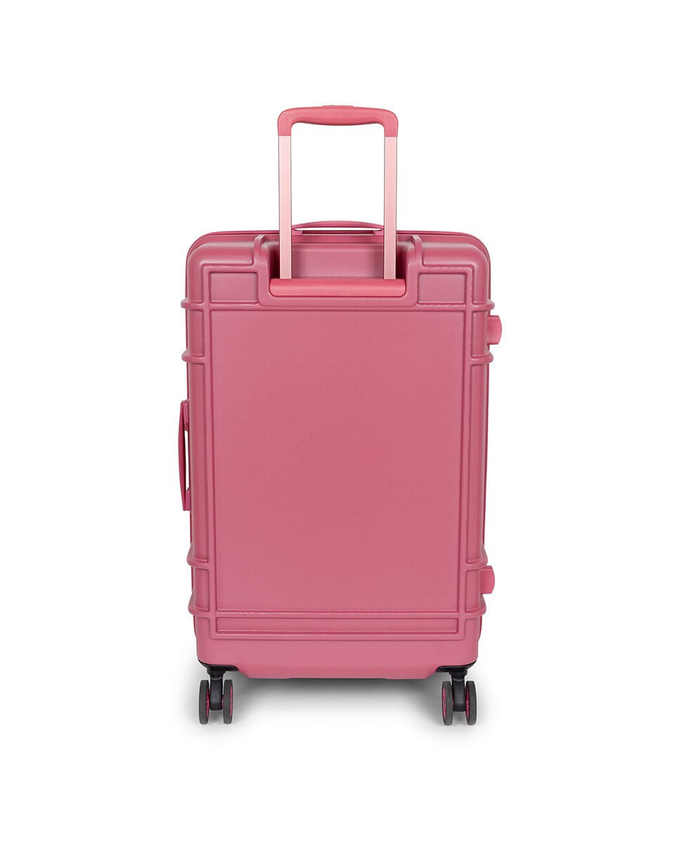 Maleta mediana resist'r zip m rígida con capacidad de 63 l - Eastpak - Rosa Rosa-3
