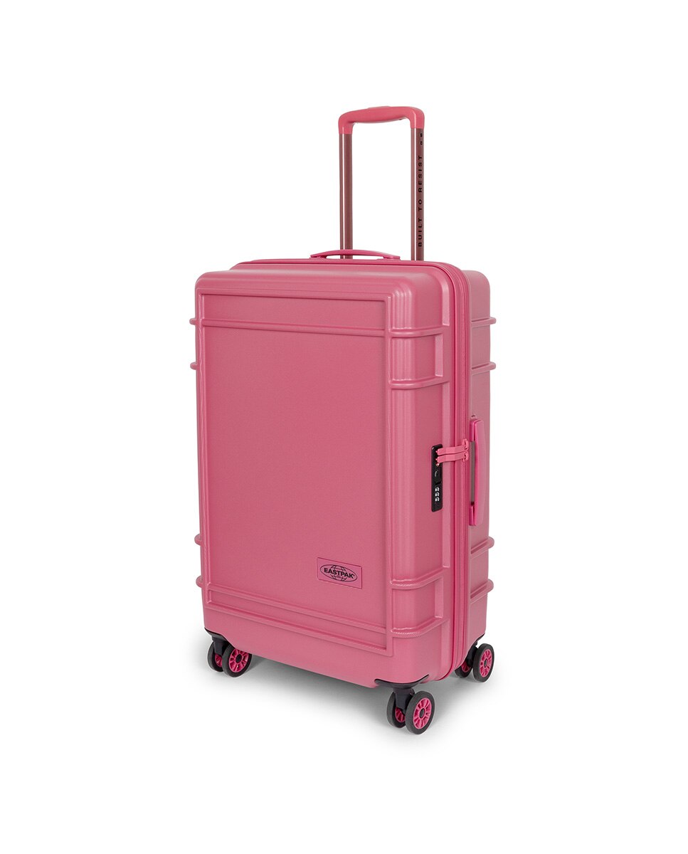 Maleta mediana resist'r zip m rígida con capacidad de 63 l - Eastpak - Rosa Rosa-4