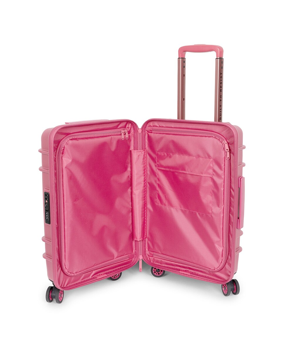 Maleta de cabina resist'r zip cabin rígida con capacidad de 28 l - Eastpak - Rosa Rosa-2