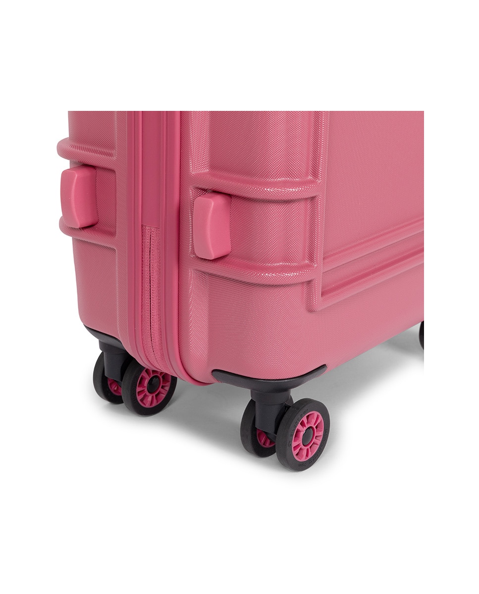 Maleta de cabina resist'r zip cabin rígida con capacidad de 28 l - Eastpak - Rosa Rosa-6