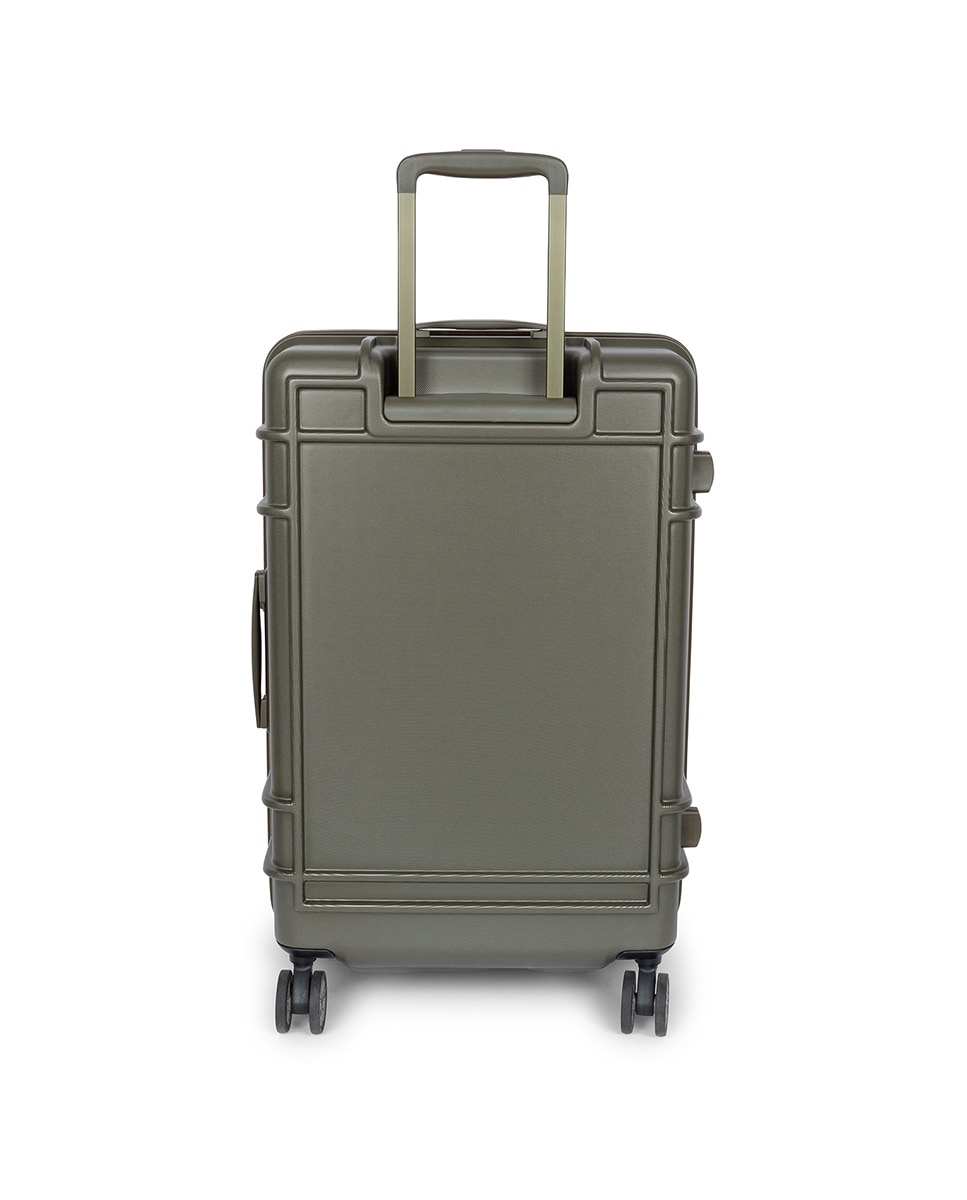 Maleta grande resist'r zip l rígida con capacidad de 90 l - Eastpak - Verde militar Verde militar-3