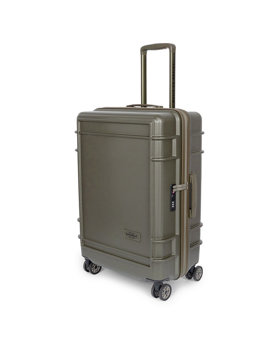 Maleta grande resist'r zip l rígida con capacidad de 90 l - Eastpak - Verde militar Verde militar-4