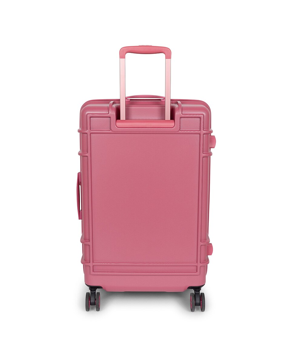 Maleta grande resist'r zip l rígida con capacidad de 90 l - Eastpak - Rosa Rosa-4